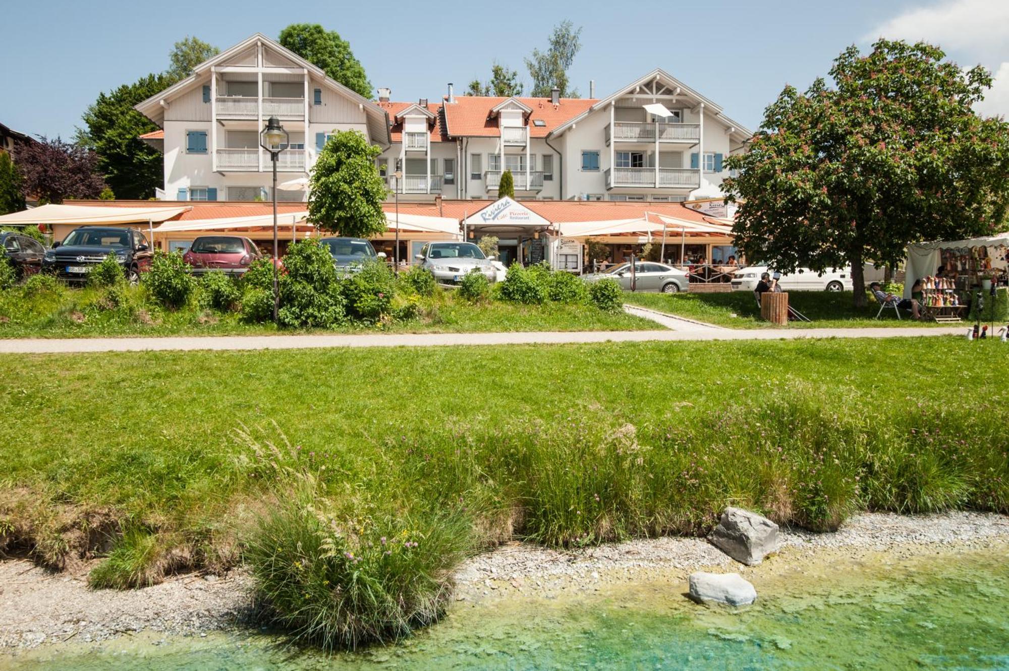 Hotel Am Hopfensee ฟุสเซ่น ภายนอก รูปภาพ